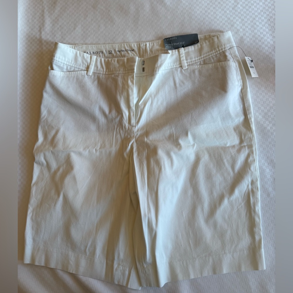 Talbots summer short in white